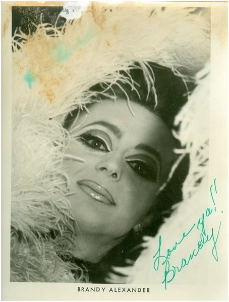 Download the full-sized image of Signed Photo of Brandy Alexander