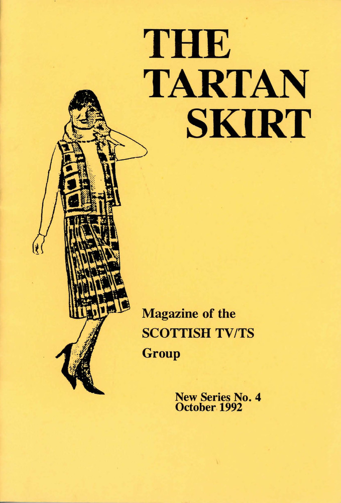 Download the full-sized PDF of The Tartan Skirt: Magazine of the Scottish TV/TS Group No. 4 (Oct. 1992)