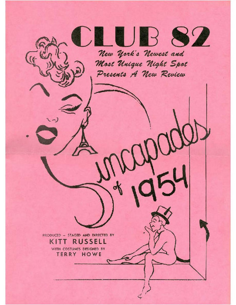 Download the full-sized image of Club 82 Presents Sincapades of 1954