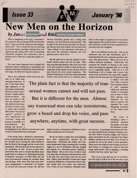 Download the full-sized image of FTM Newsletter #33