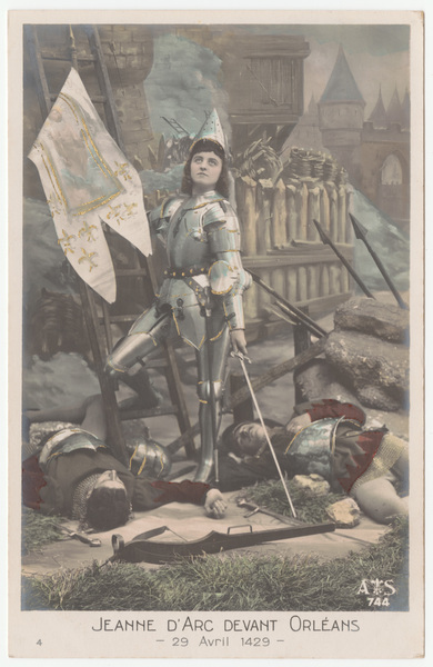 Download the full-sized image of Jeanne d'Arc devant Orleans