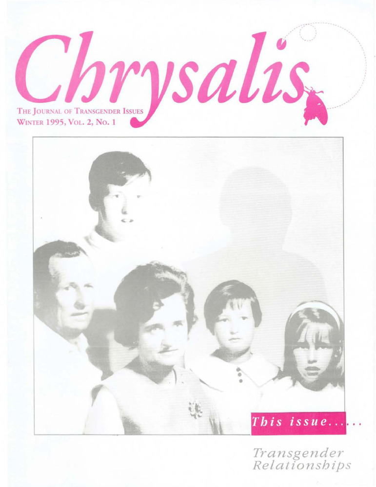 Download the full-sized PDF of Chrysalis Quarterly, Vol. 2 No. 1 (Winter, 1995)