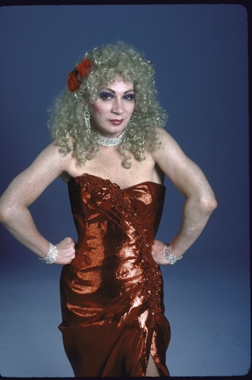 Download the full-sized image of A Promotional Photograph of Holly Woodlawn for "The Ritz"