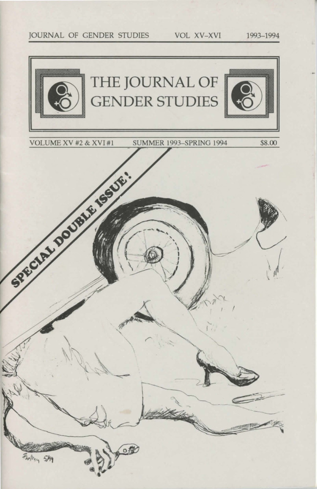Download the full-sized PDF of The Journal of Gender Studies Vol. 15 No. 2 & Vol. 16 No. 1