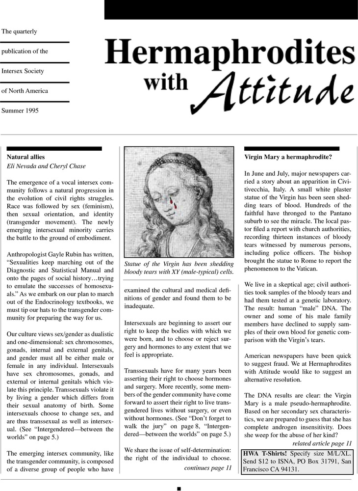 Download the full-sized PDF of Hermaphrodites with Attitude  (Summer, 1995)