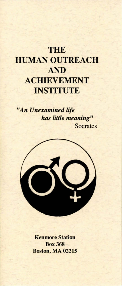 Download the full-sized PDF of Brochure for the Human Outreach and Achievement Institute