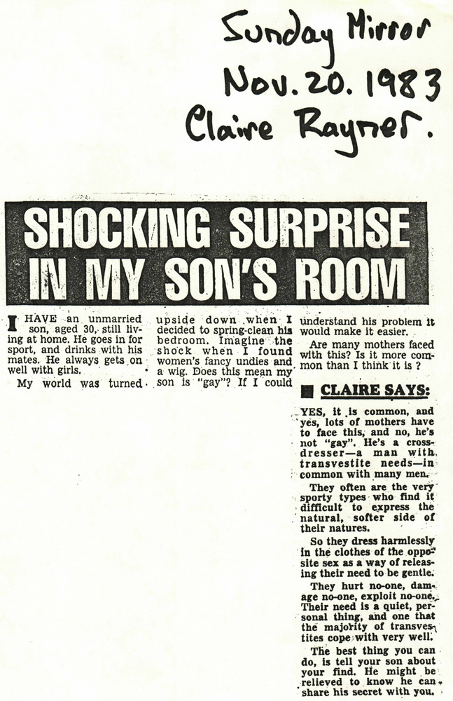 Download the full-sized PDF of Shocking Surprise in My Son's Room