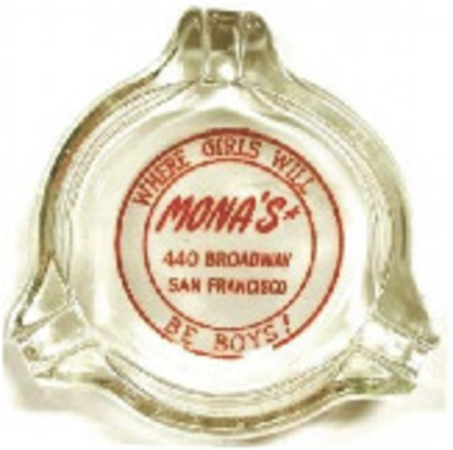 Download the full-sized image of Mona's Club Ashtray