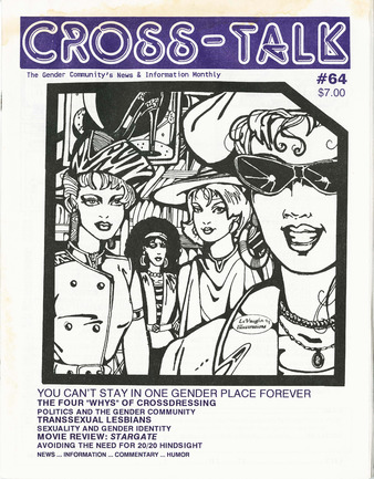 Download the full-sized PDF of Cross-Talk: The Gender Community's News & Information Monthly, No. 64 (February, 1995)