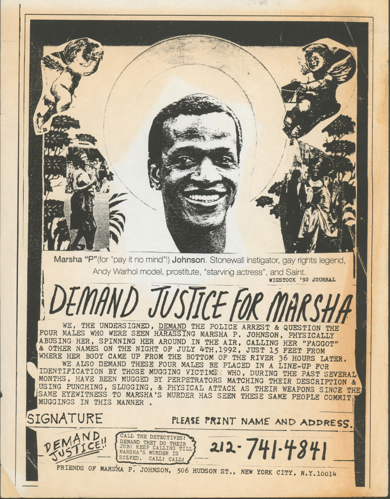 Download the full-sized PDF of Demand Justice For Marsha