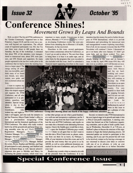 Download the full-sized PDF of FTM Newsletter #32