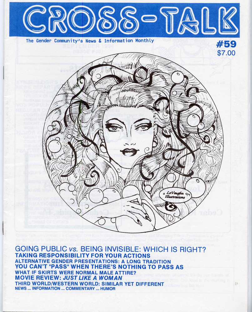 Download the full-sized PDF of Cross-Talk: The Transgender Community News & Information Monthly, No. 59 (September, 1994)
