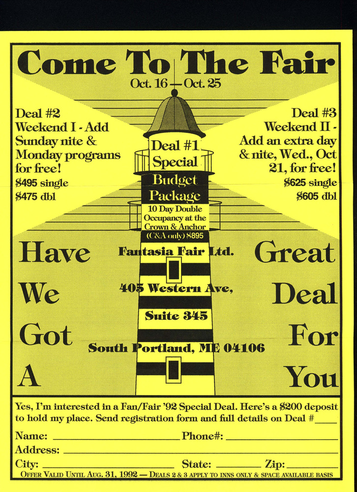 Download the full-sized PDF of Come To The Fair (Oct. 16 - 25, 1992)