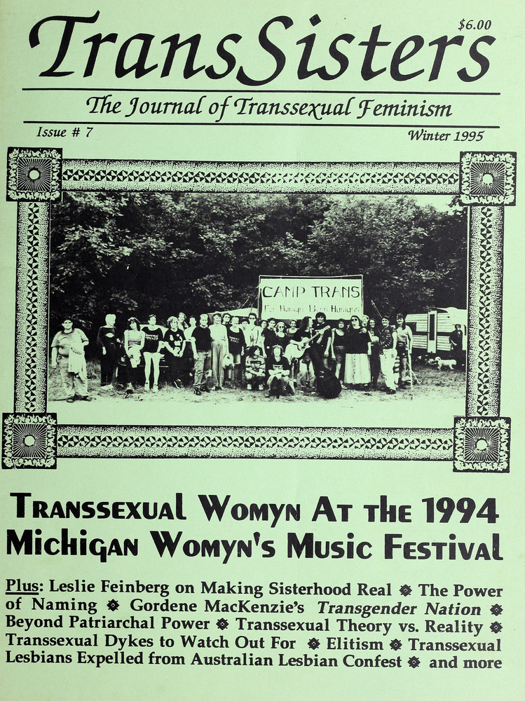 Download the full-sized image of TransSisters: The Journal of Transsexual Feminism No. 7 (Winter 1995)
