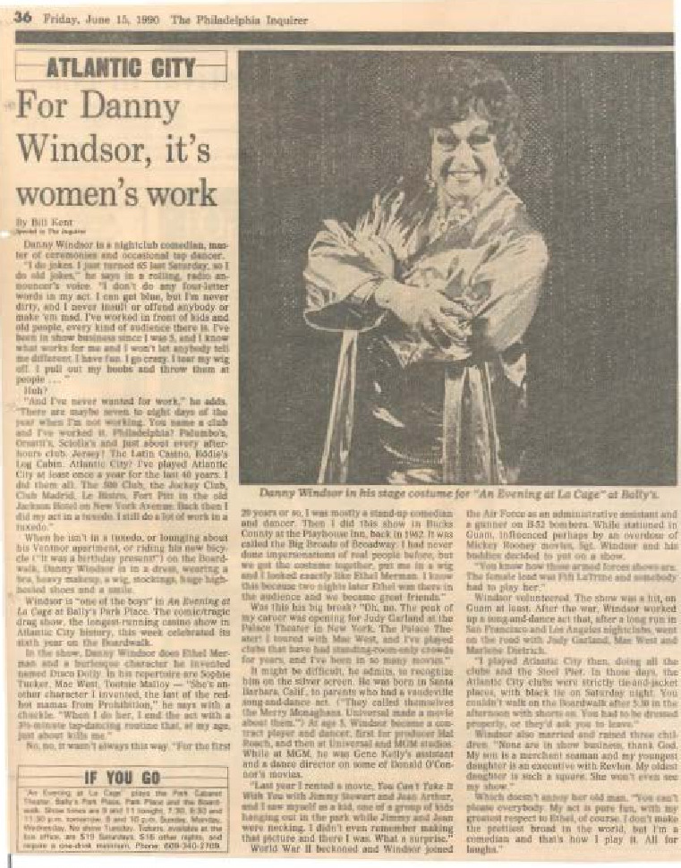 Download the full-sized PDF of For Danny Windsor, it’s women’s work