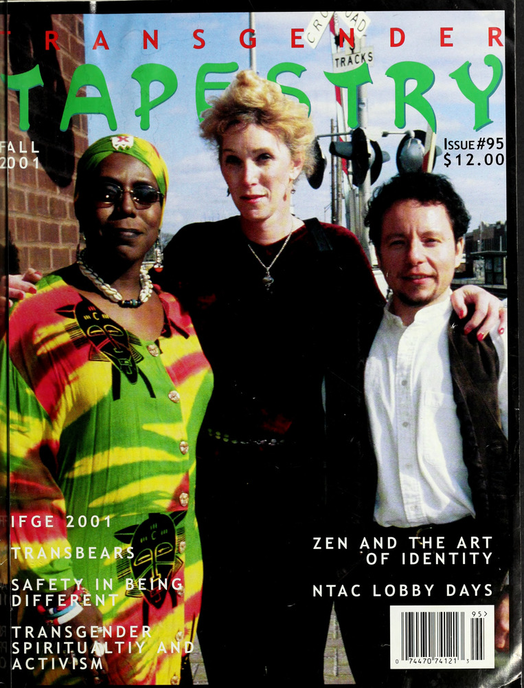 Download the full-sized image of Transgender Tapestry Issue 95 (Fall, 2001)