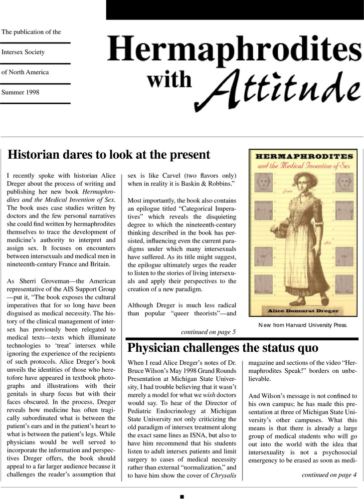 Download the full-sized PDF of Hermaphrodites with Attitude (Summer, 1998)