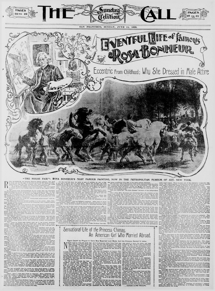 Download the full-sized PDF of Eventful Life of Famous Rosa Bonheur