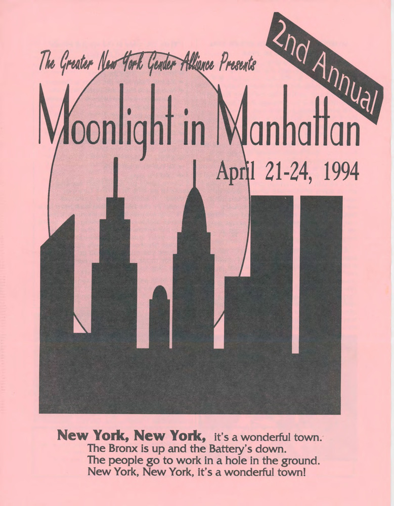 Download the full-sized PDF of "Moonlight in Manhattan" Event Pamphlet, 1994