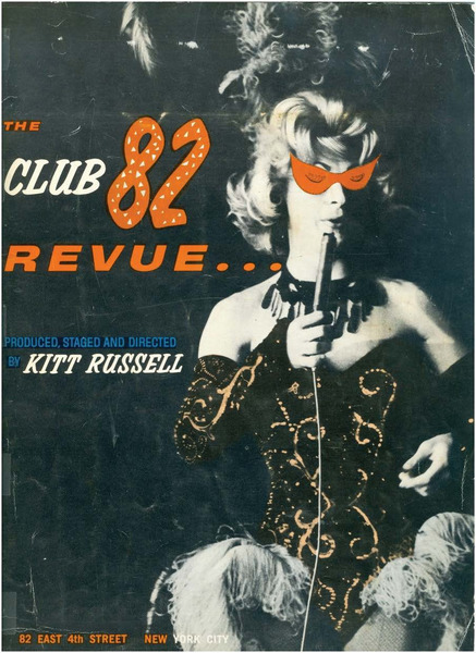 Download the full-sized image of The Club 82 Revue... Program