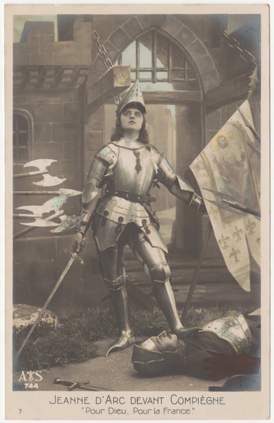 Download the full-sized image of Jeanne d'Arc devant Compiegne