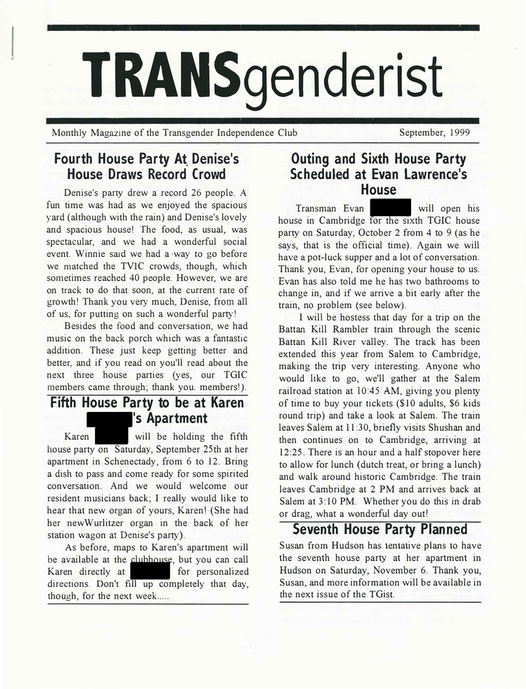 Download the full-sized PDF of The Transgenderist (September, 1999)