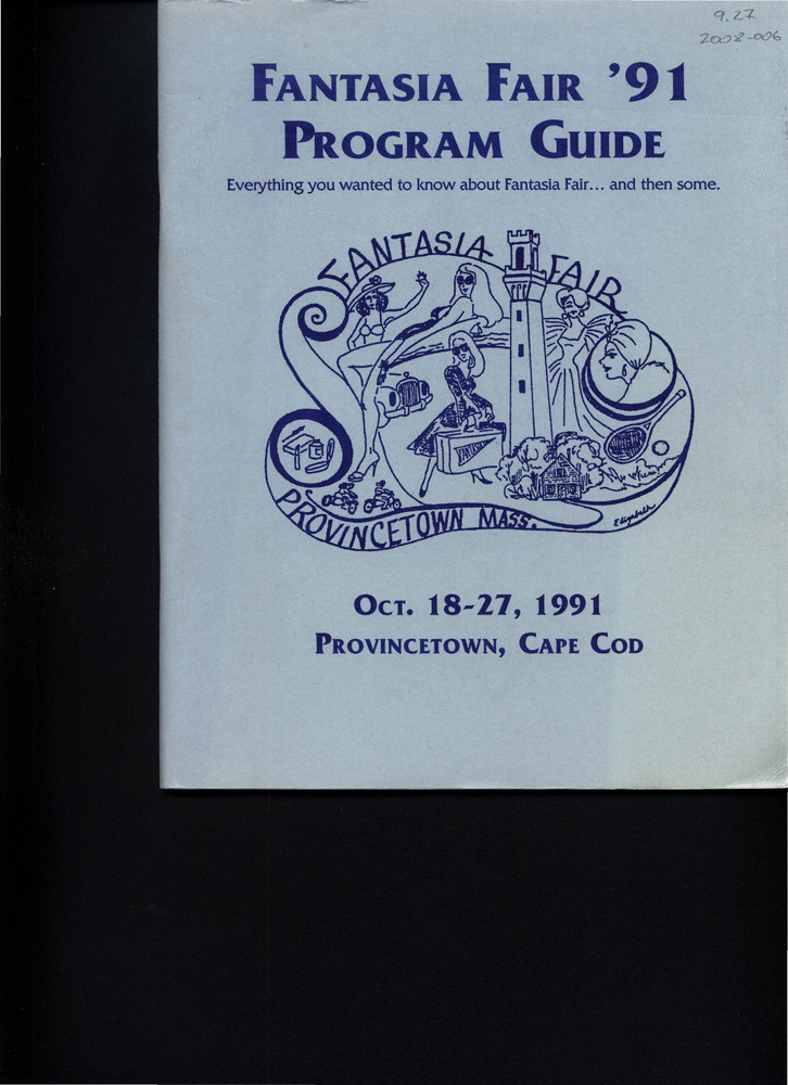 Download the full-sized PDF of Fantasia Fair Program Guide (Oct. 18 - 27, 1991)