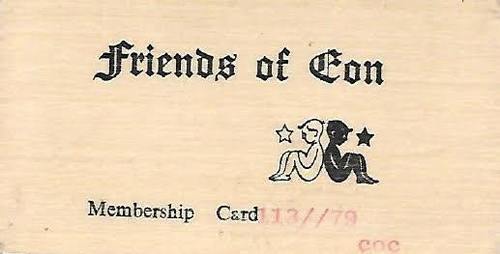 Download the full-sized image of Friends of Eon Membership Card