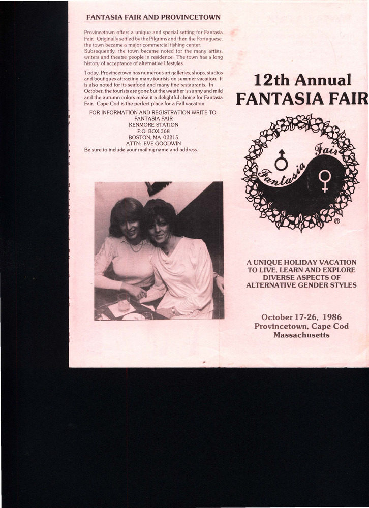 Download the full-sized PDF of 12th Annual Fantasia Fair Brochure (Oct. 17 - 26, 1986)