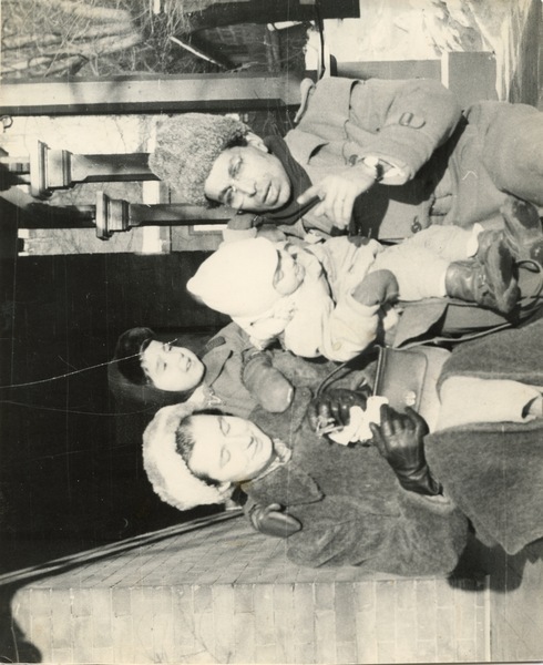 Download the full-sized image of Childhood Photograph of Rupert Raj and Family