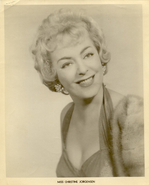 Download the full-sized image of Miss Christine Jorgensen